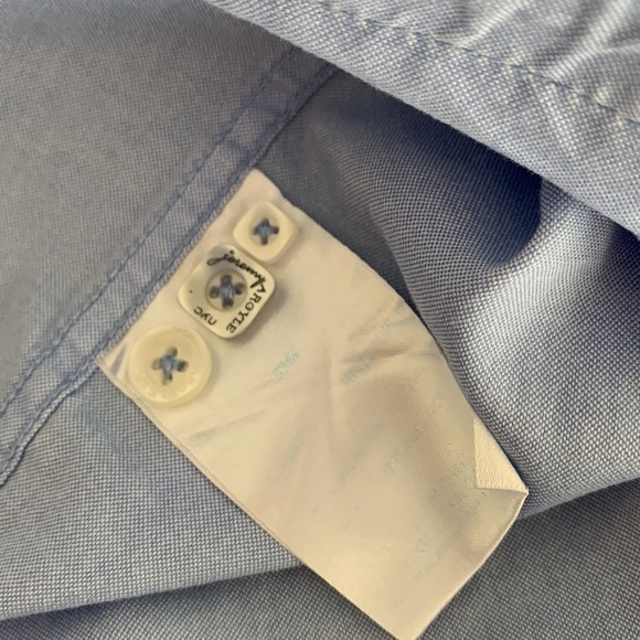 Jeremy Argyle NYC long sleeve mens dress shirt Cruise wear designer buttons - Picture 11 of 12